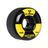 Hazard Wheels Hazard Radio Active Cs: Conical Black Wheels
