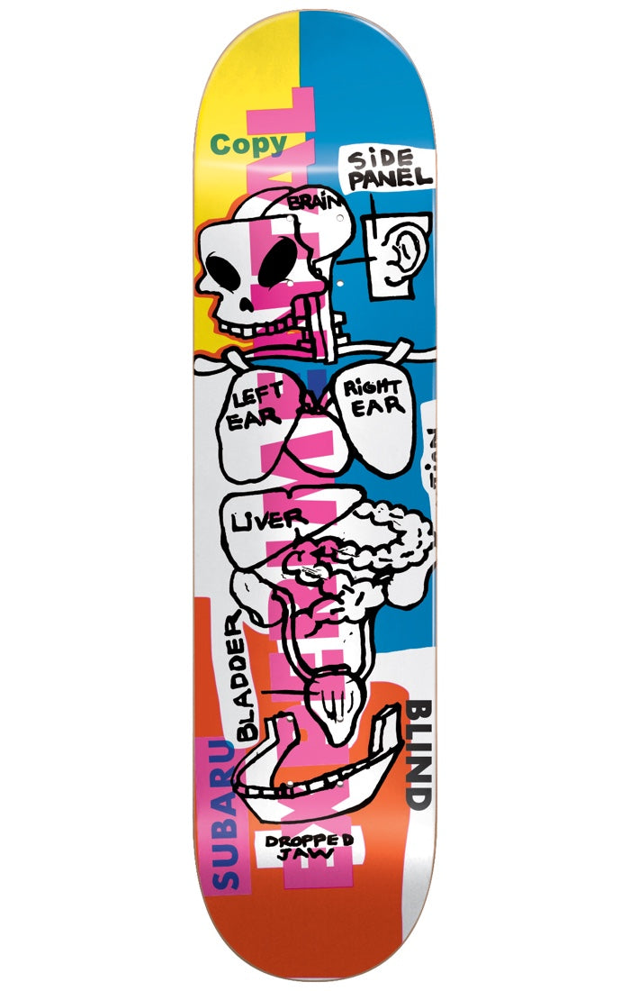 Blind Decks Experimental Reaper Multi 8 Skateboard Deck