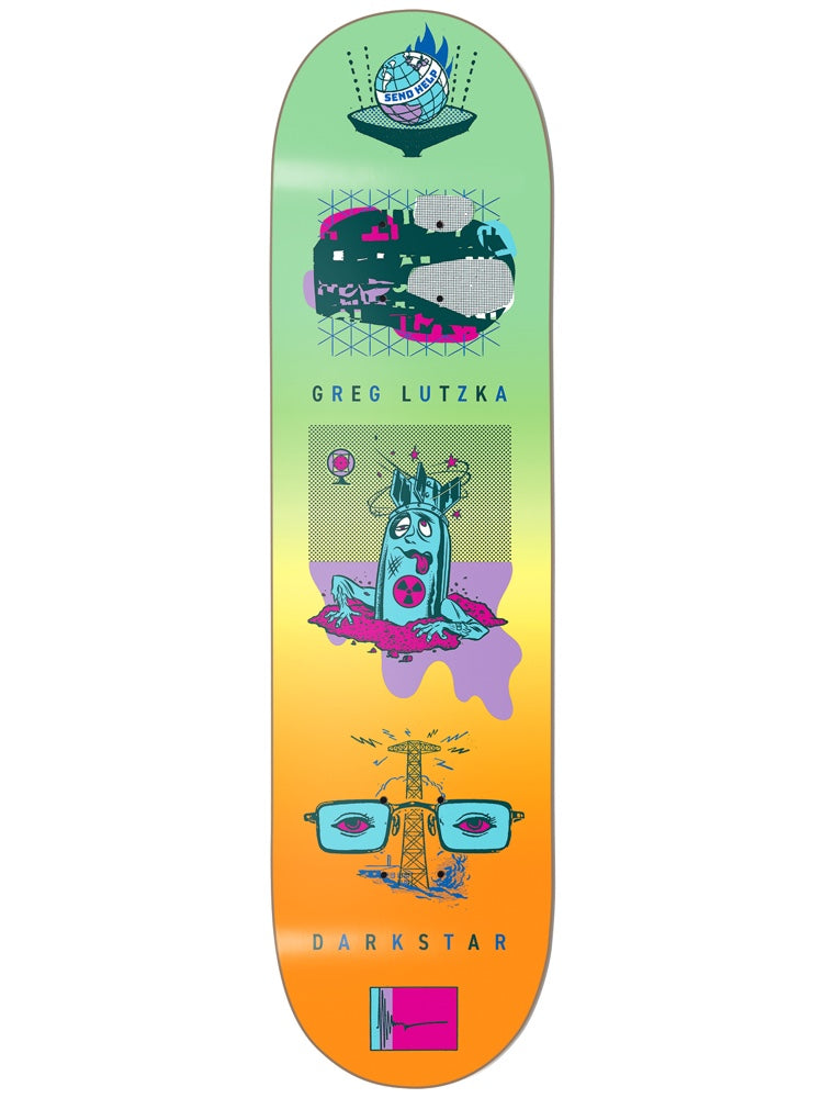 Darkstar Decks Lutzka New Abnormal R7 8 Skateboard Deck