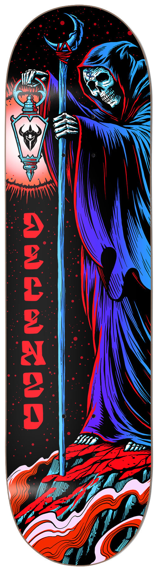 Darkstar Decks Decenzo Midnight Super Sap R7 8.375 Skateboard Deck