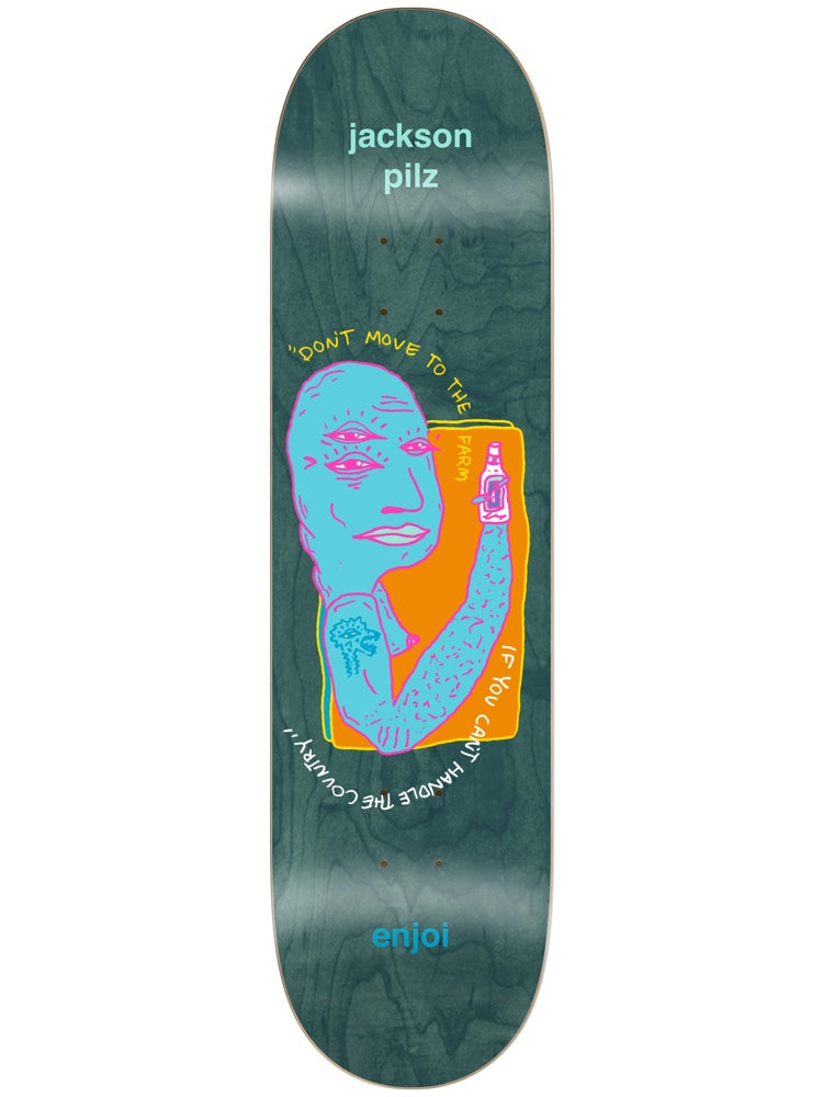 enjoi Decks Pilz Thirdeye R7 8.5 Skateboard Deck