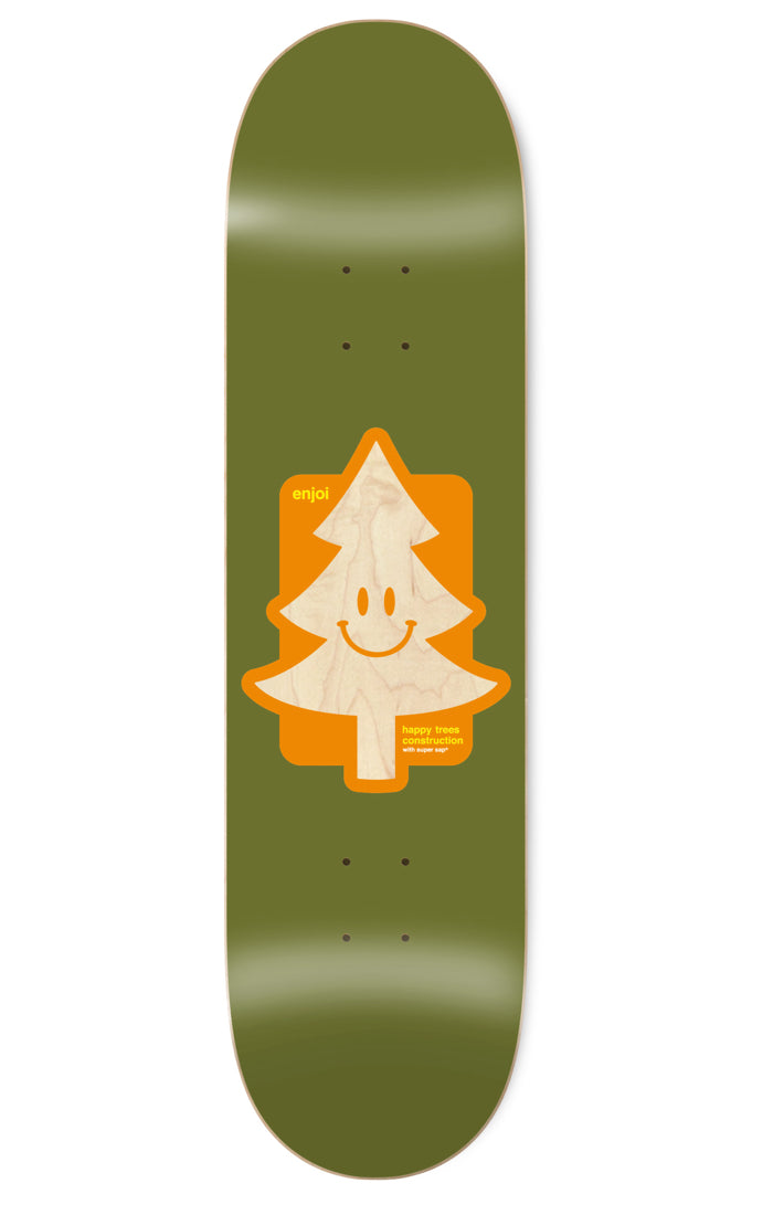 enjoi Decks Happy Tree Super Sap R7 8.5 Skateboard Deck