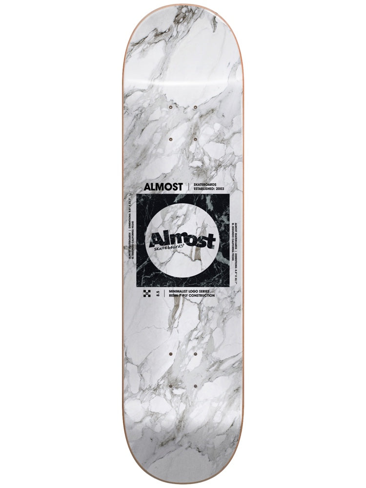 Almost Decks Minimalist R7 8.5 Skateboard Deck