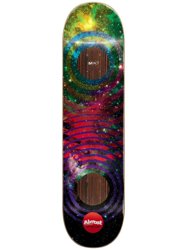 Almost Decks Yuri Space Rings Impact 8.25 Skateboard Deck