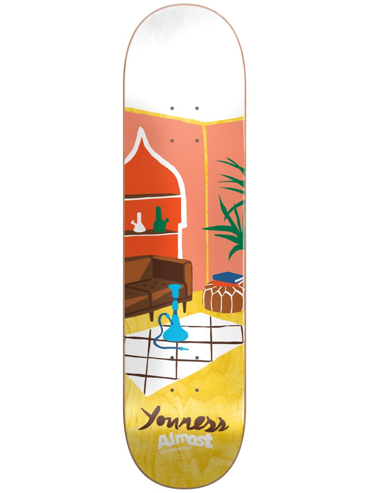 Almost Decks Youness Rooms Super Sap R7 8.0 &amp; 8.25 Skateboard Deck