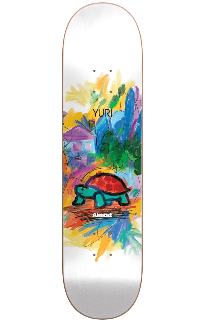 Almost Decks Yuri Mean Pets Paintings Impact Light 8.375 Skateboard Deck