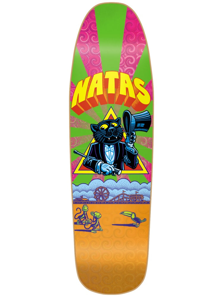 101 Decks Natas Panther Heat Transfer Multi Holographic 9.25 Skateboard Deck