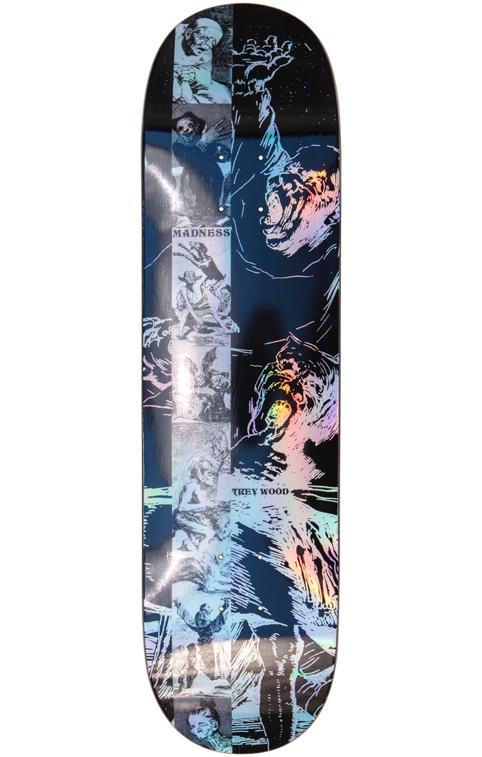 Madness Decks Trey Downward Super Sap R7 8.25 Skateboard Deck