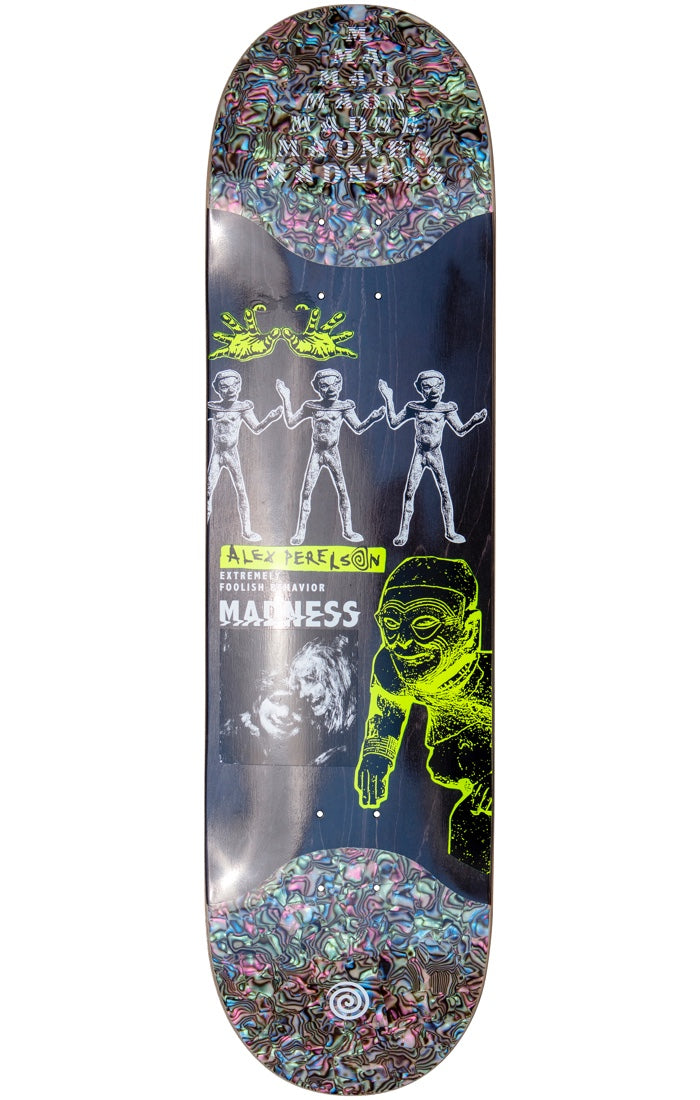 Madness Decks Alex Delusion Slick Super Sap 8.38 Skateboard Deck