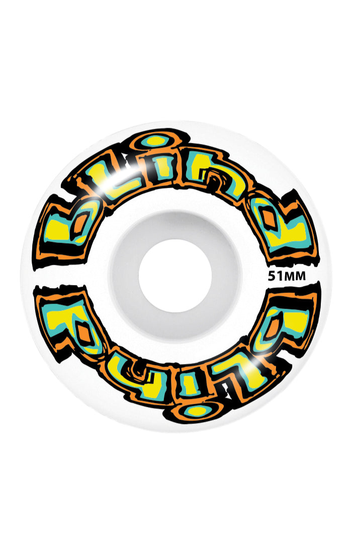 Blind Wheels Og Wrap Orange/Teal 51mm