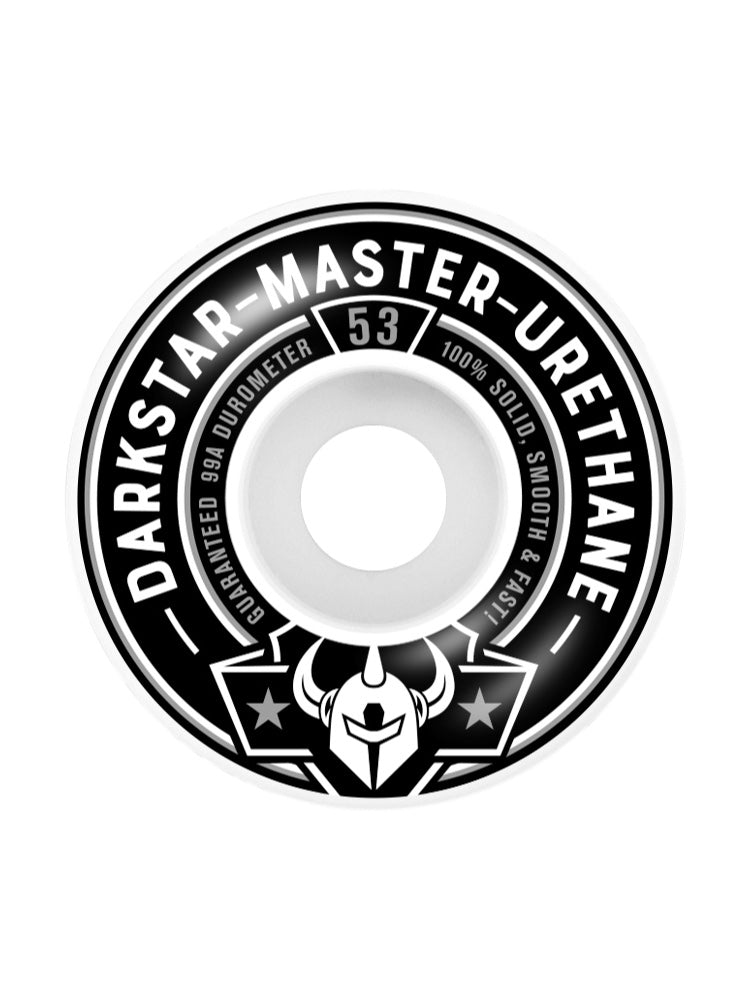 Darkstar Wheels Responder Silver 53mm