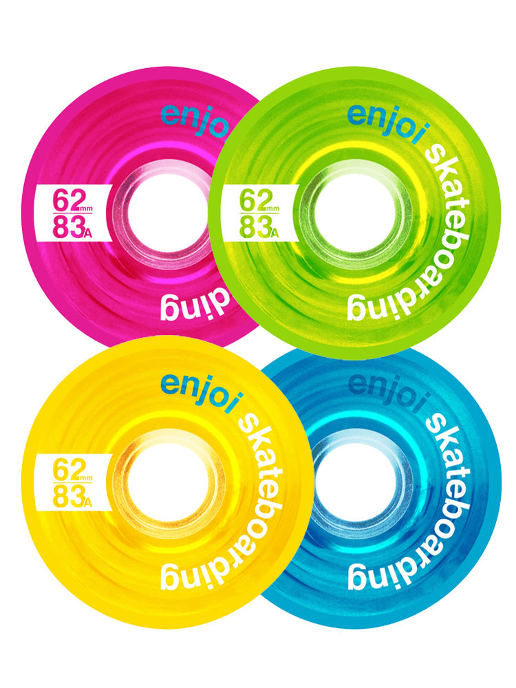 enjoi Wheels Spectrum Cruiser Wheels 62mm