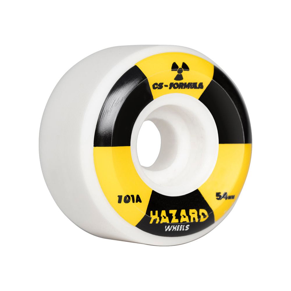 Hazard Wheels CS Conical Radio Active White