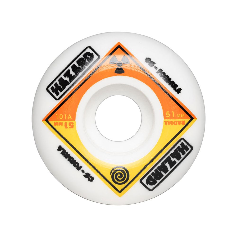 Hazard Wheels CS Radial Bio Hazard White