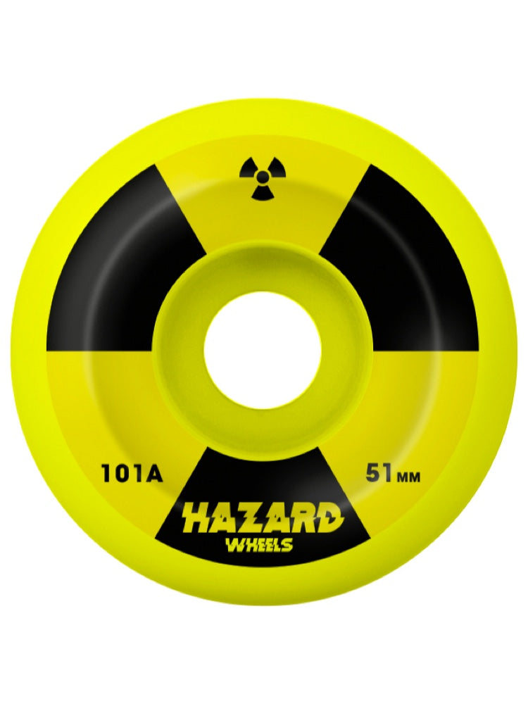 Hazard Wheels CS Conical Radio Active 51mm