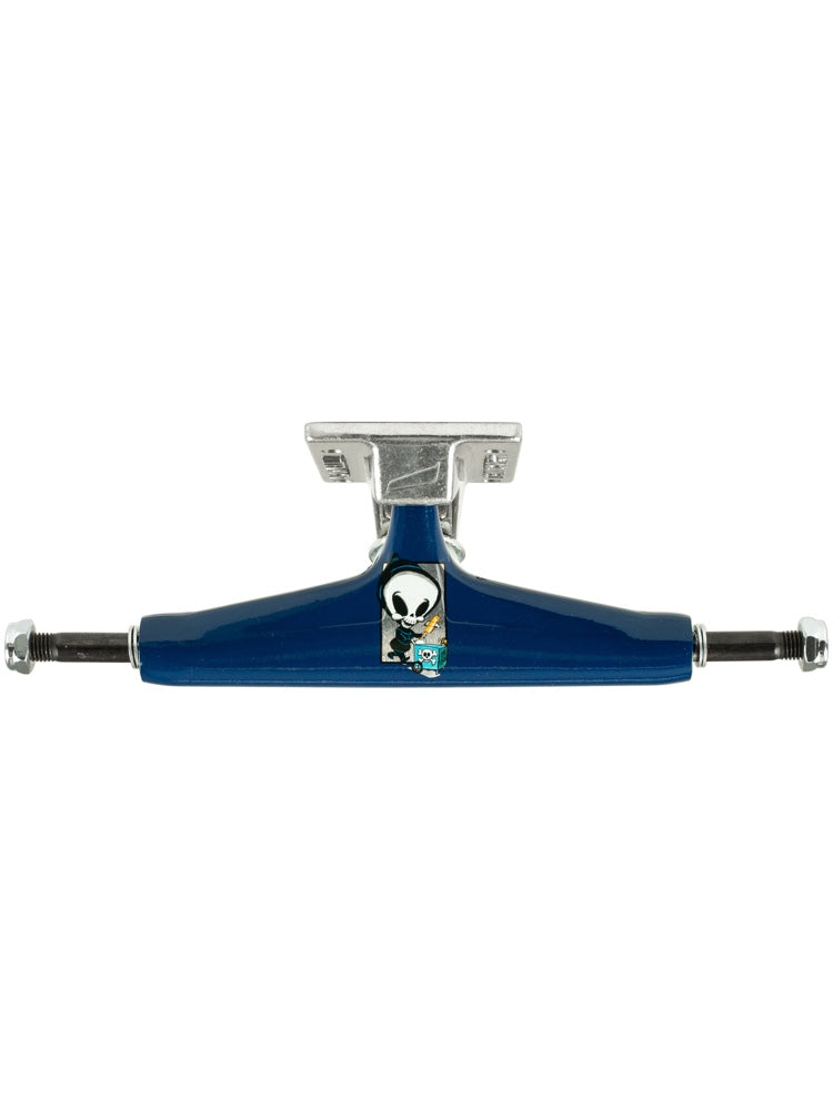 Tensor Trucks Aluminum Tj Rogers/Navy Alum Reaper Box 5.5 Skateboard Trucks