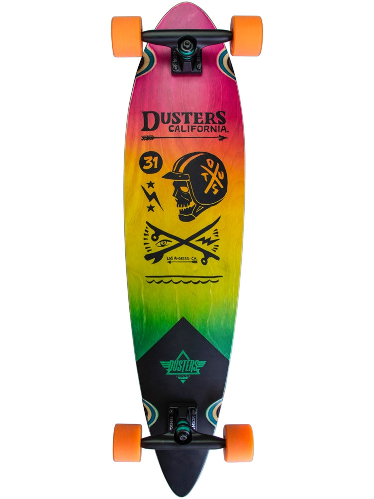 Dusters California 37&quot; Moto Fades Longboard Skateboard