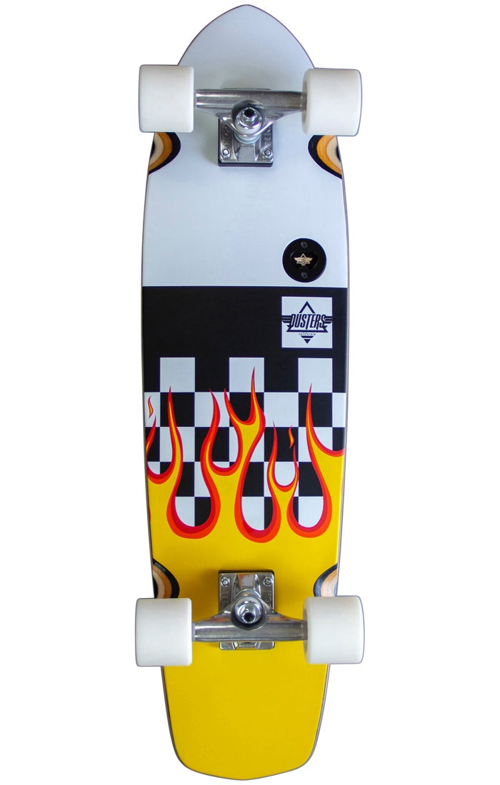 Dusters California 31&quot; Flames Cruiser Skateboard