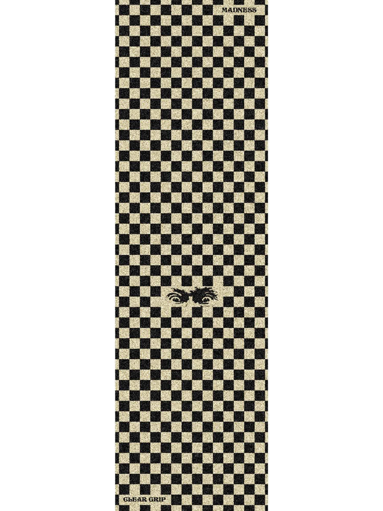 Madness Griptape Checkered View, 10.0&quot; 5-Pack