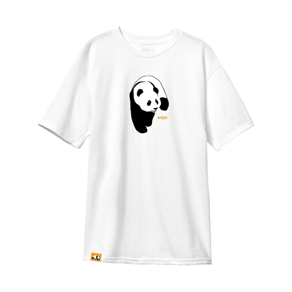 enjoi Apparel Classic Panda Short Sleeve Tee Shirt