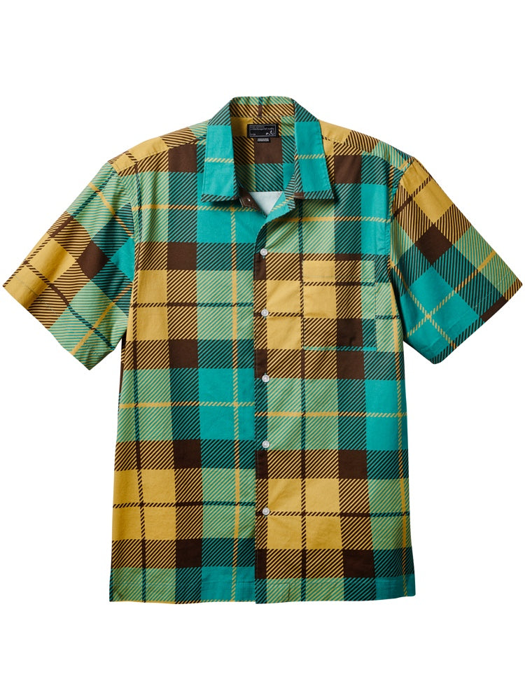 enjoi Apparel Rad Plaid Short Sleeve Button-Up