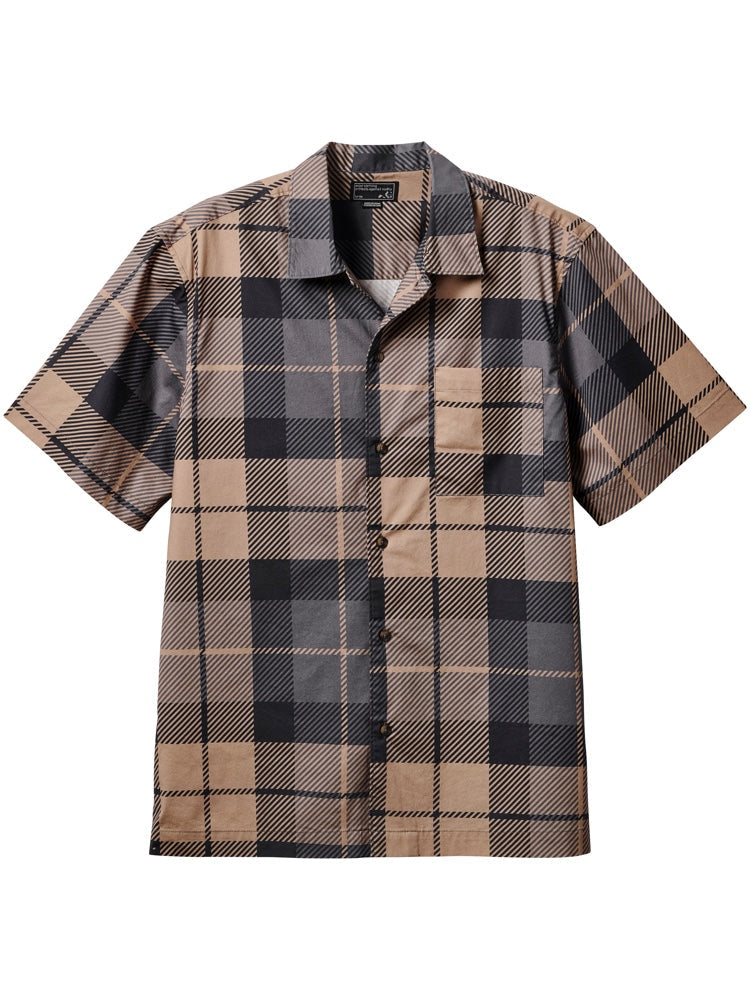 enjoi Apparel Rad Plaid Short Sleeve Button-Up