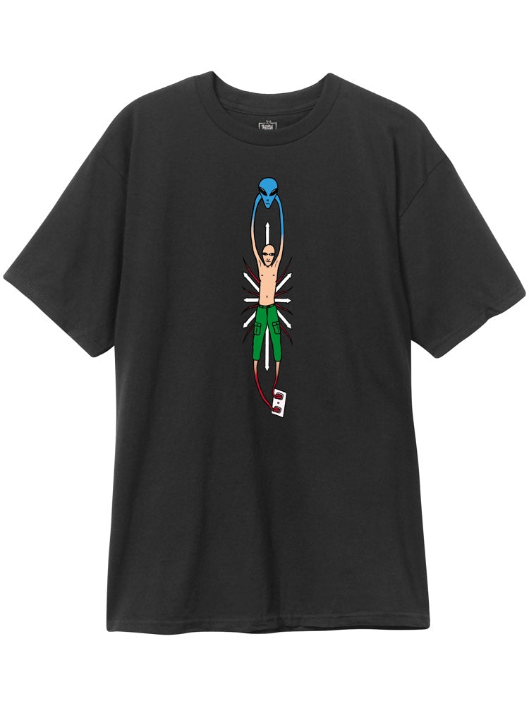 New Deal Apparel Vallely Alien Short Sleeved Tee