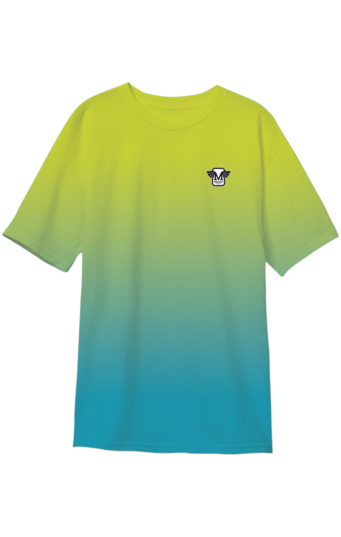 Monarch Project Apparel Horus Gradient White Short Sleeve Tee Shirt