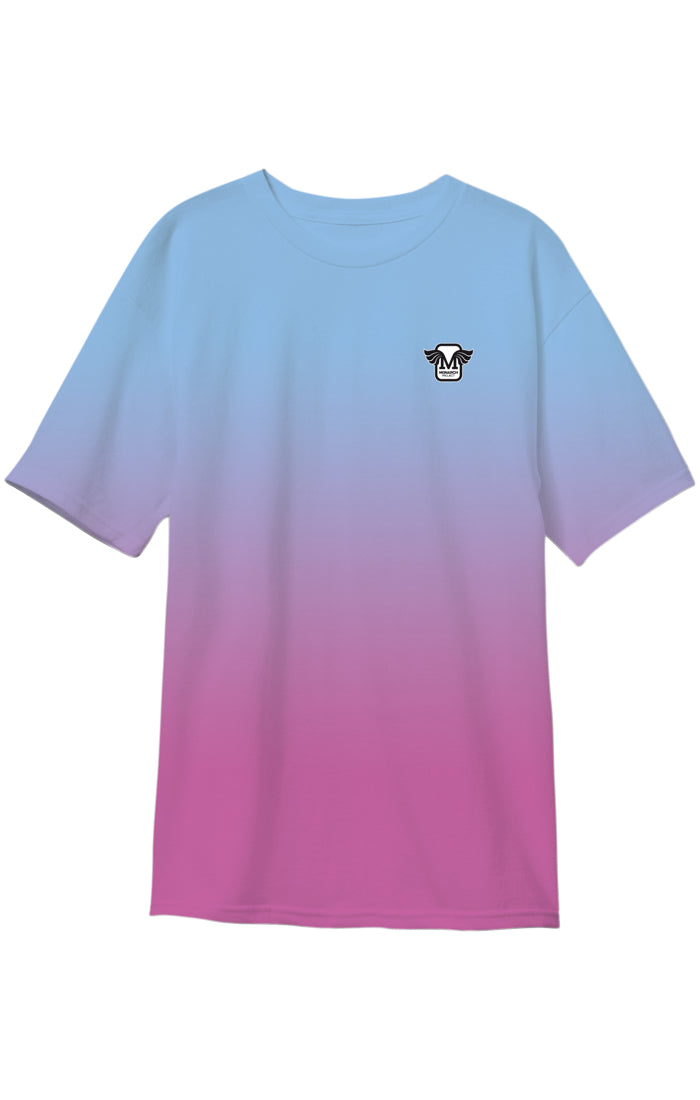 Monarch Project Apparel Horus Gradient White Short Sleeve Tee Shirt