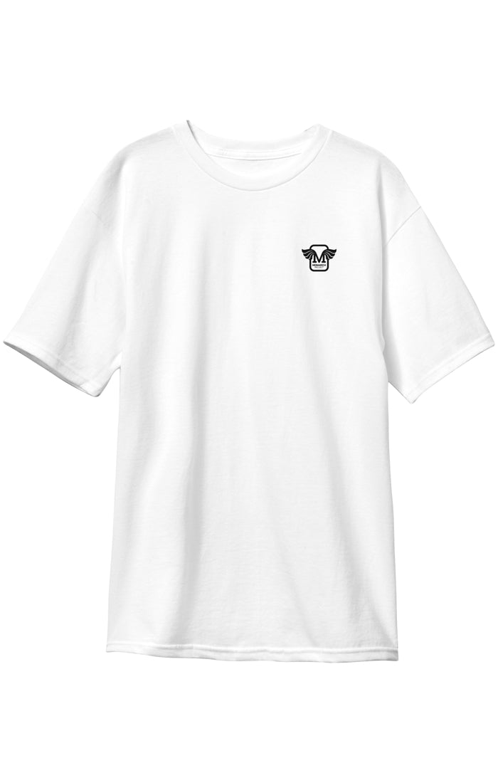 Monarch Project Apparel Horus Gradient White Short Sleeve Tee Shirt