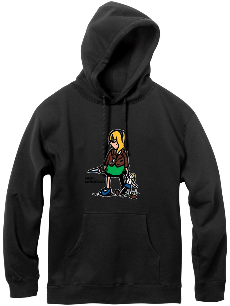 New Deal Apparel Susie Switchblade  Pullover Hooded Sweatshirt