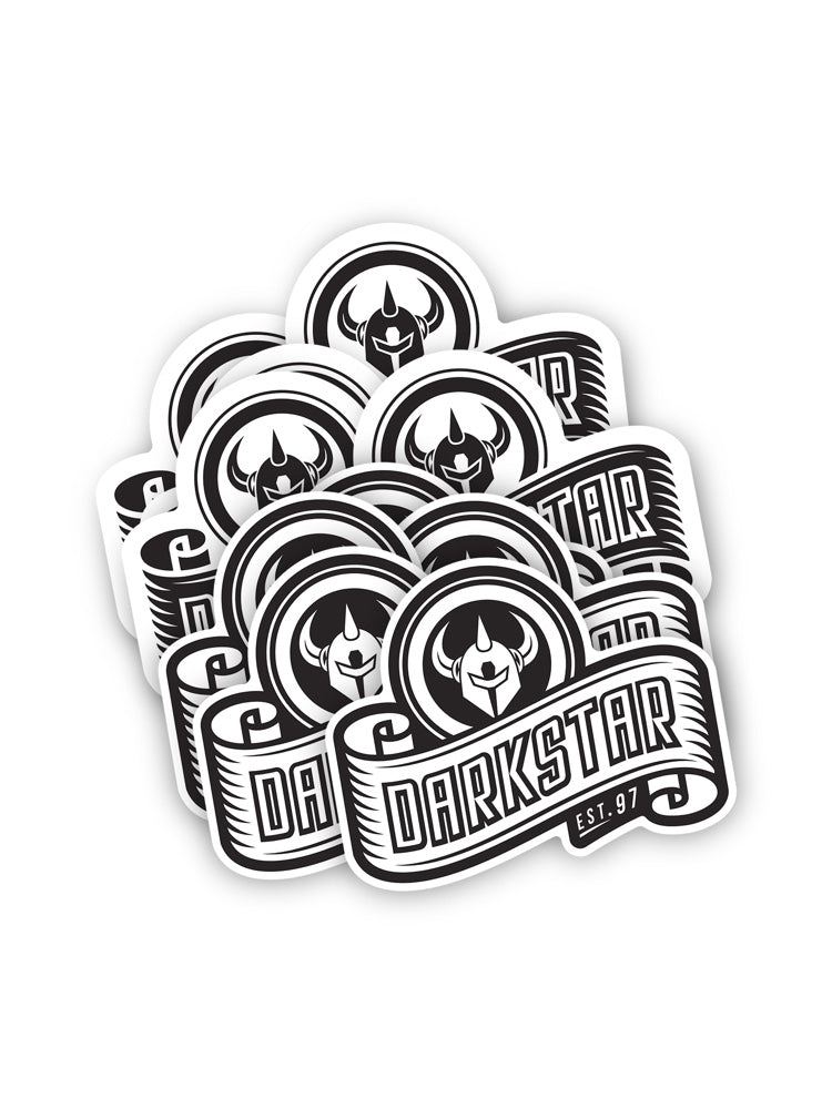 Darkstar Stickers Arc Logo Decal 10-Pack