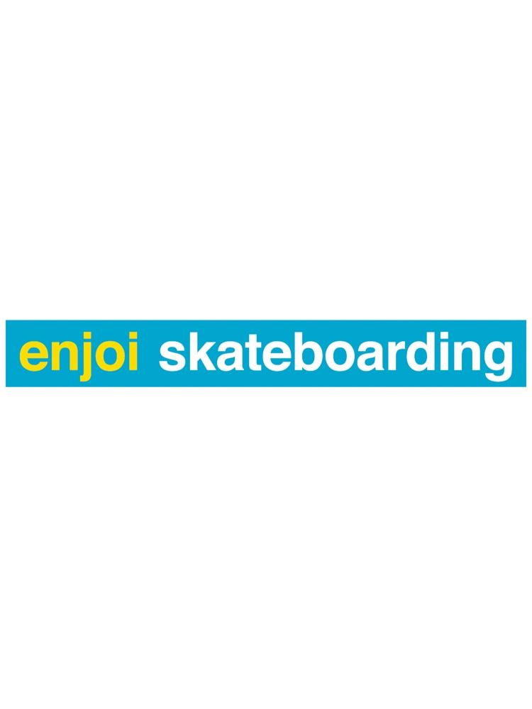 enjoi Stickers Skateboarding Blue 10-Pack