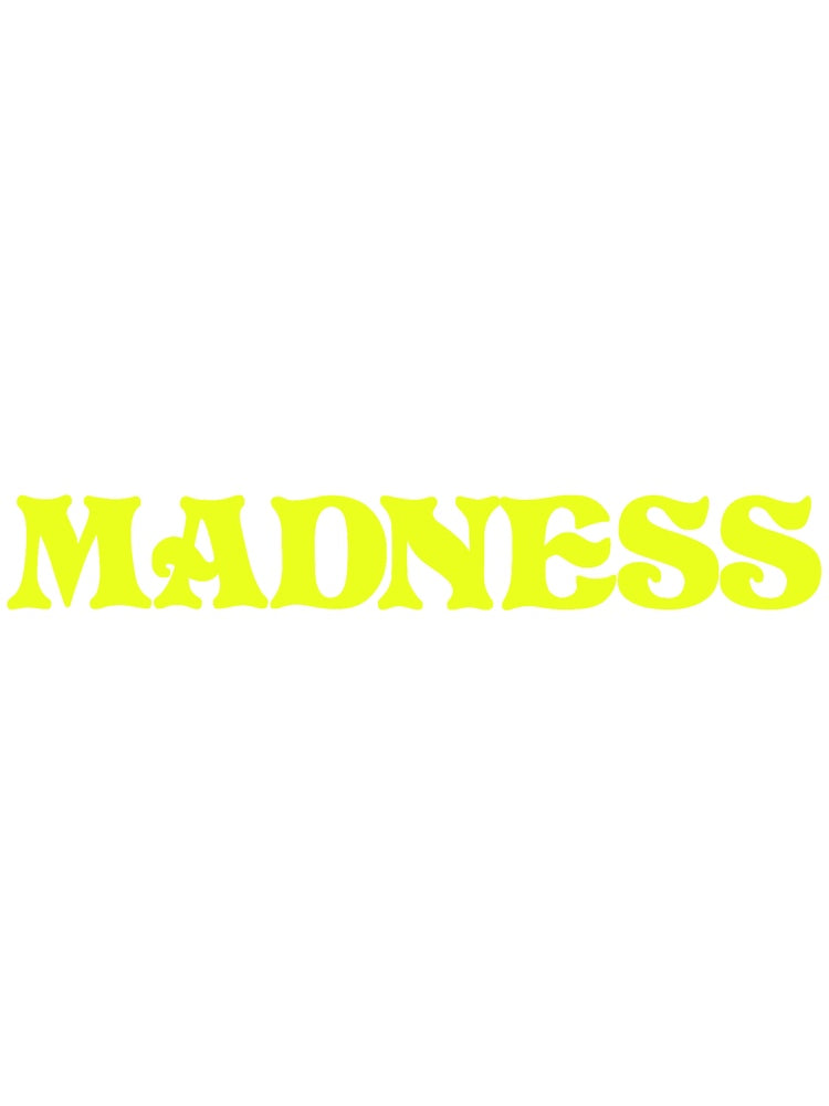 Madness Stickers Vinyl Decal 5-Pack