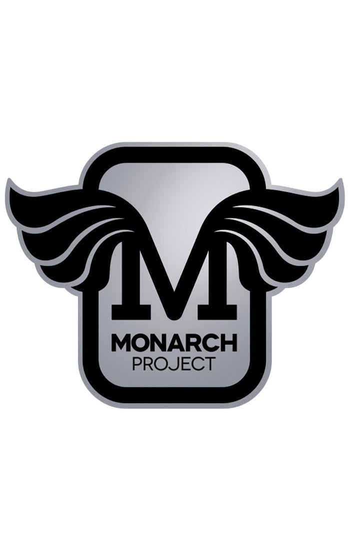 Monarch Project Stickers Horus Medium Metallic Silver/Black 10-Pack