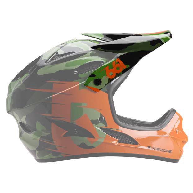 661 Parts Comp Helmet Visor Camo Os