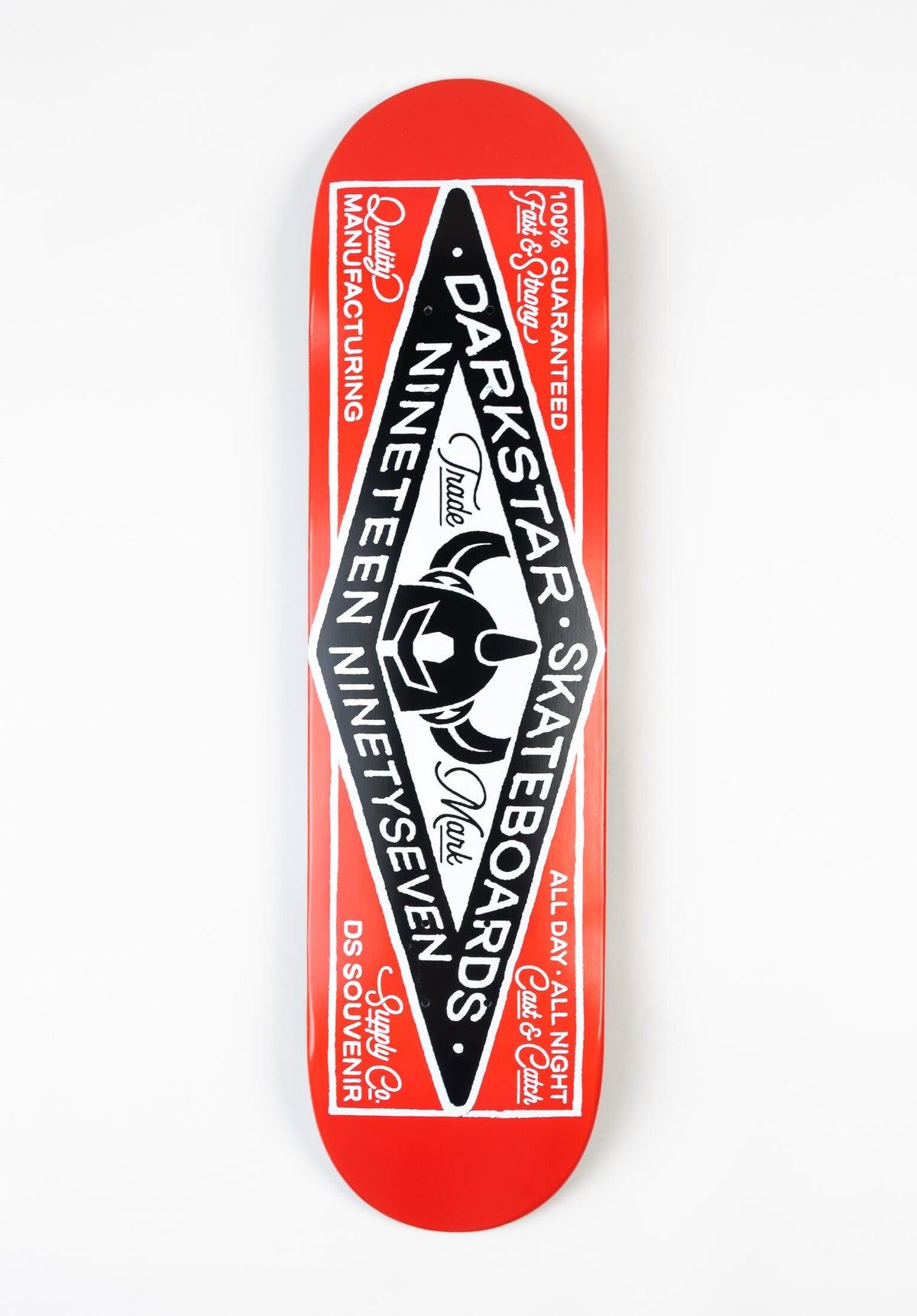 Darkstar Decks General Rhm 8.0 Skateboard Deck Red