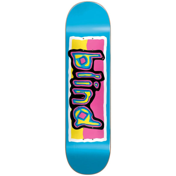 Blind Decks Colored Logo Rhm 8.25 Skateboard Deck