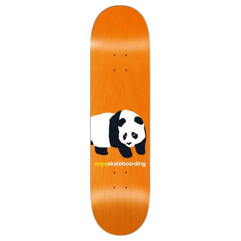 enjoi Peekaboo Panda R7 Orange 8.5 Skateboard Deck