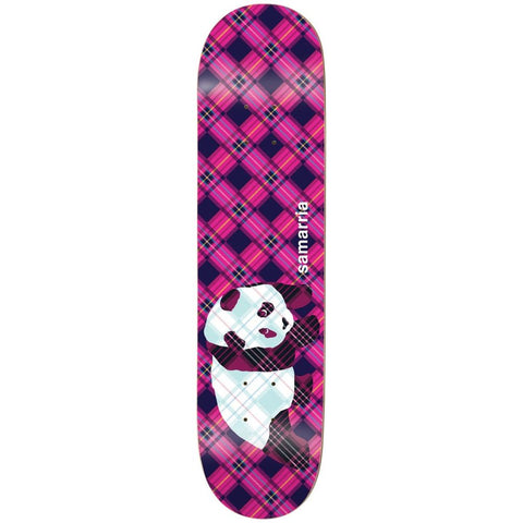 enjoi Decks Samarria Plaid Panda Super Sap R7 8 Skateboard Deck