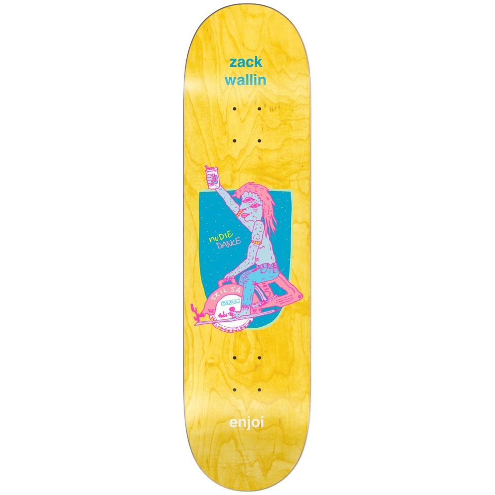 enjoi Decks Wallin Thirdeye R7 8.25 Skateboard Deck