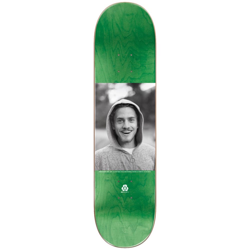 Almost Decks Lewis Rasta Lion R7 8.0 Skateboard Deck