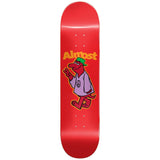 Almost Decks Peace Out Red 8.125 Skateboard Deck