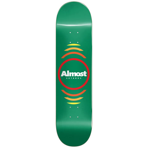 Almost Decks Reflex Youth Green 7.375 Mid Skateboard Deck