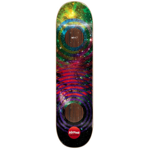 Almost Decks Yuri Space Rings Impact 8.25 Skateboard Deck