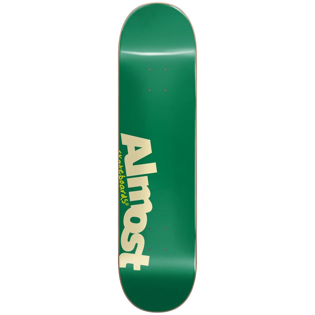 Almost Most HYB 8.25 Green Skateboard Deck