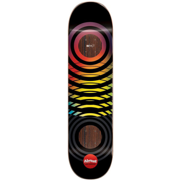 Almost Decks Max Black Blur Impact 8.0 Skateboard Deck