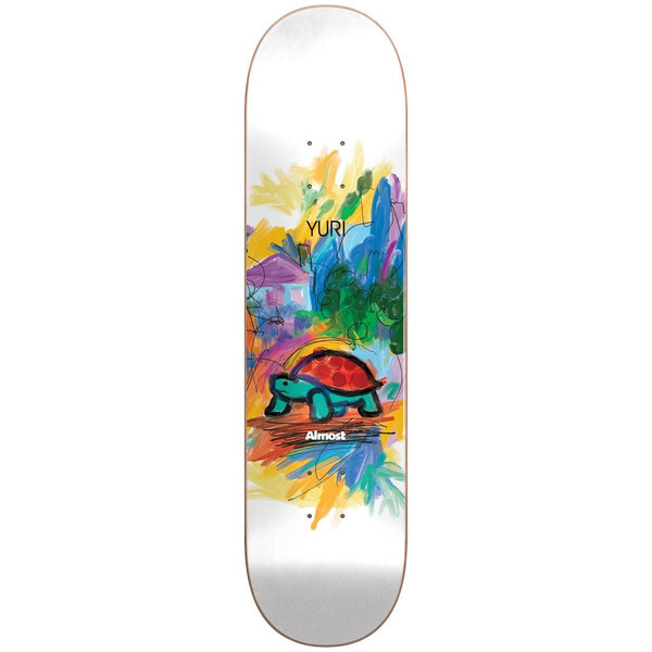 Almost Decks Yuri Mean Pets Paintings Impact Light 8.375 Skateboard Deck