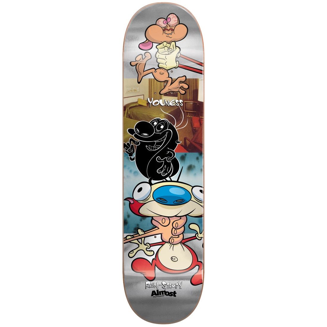 Almost Decks Youness Ren &amp; Stimpy Room Mate R7 8.0 &amp; 8.25 Skateboard Deck