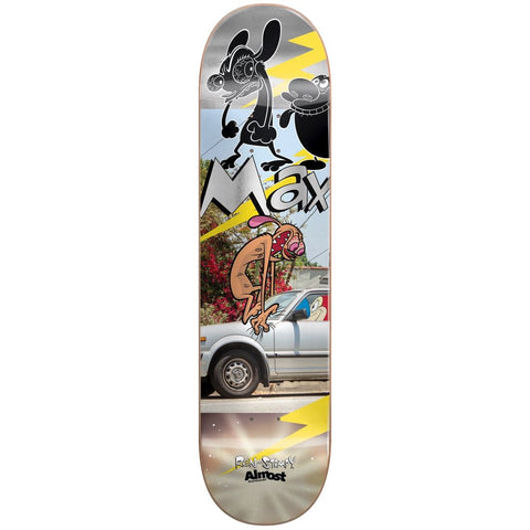 Almost Decks Max Ren & Stimpy Road Rage R7 8.25 & 8.5 Skateboard Deck